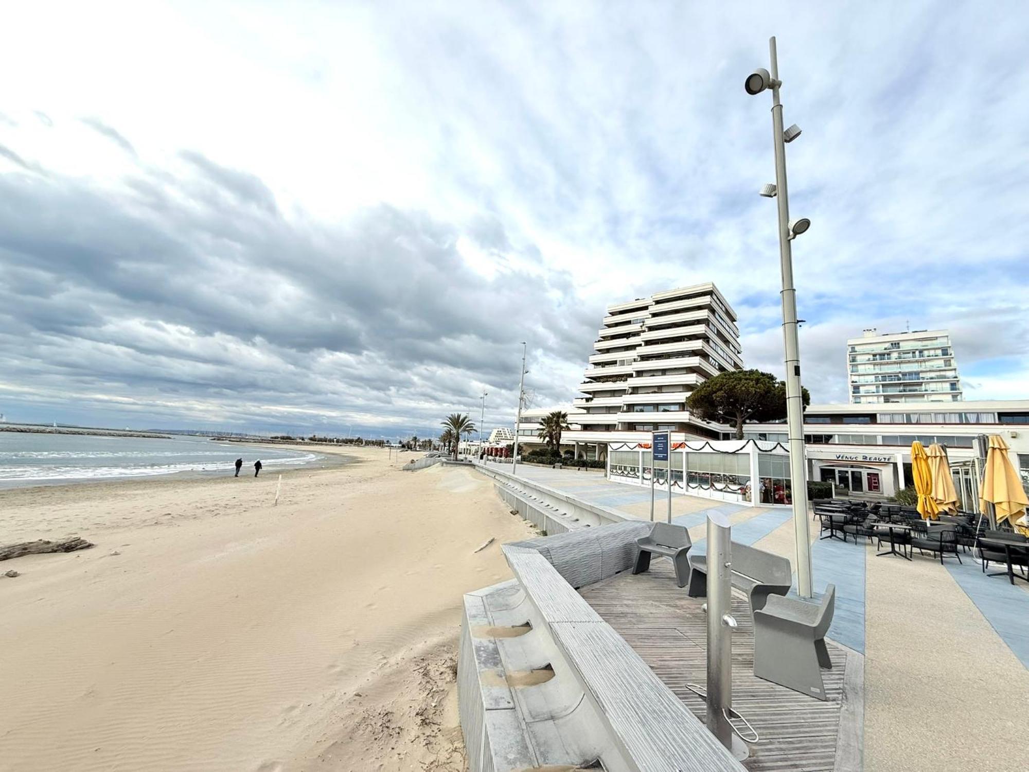 Appart Grande Motte Quartier Couchant - Parking - Balcon- Piscine - Plage 300M La Grande-Motte Kültér fotó